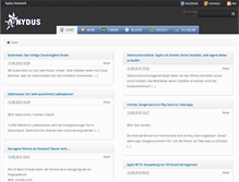 Tablet Screenshot of nydus.org